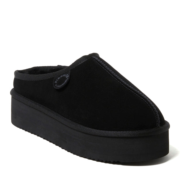 Dearfoams Queenstown Clog Slipper Black US 9 3