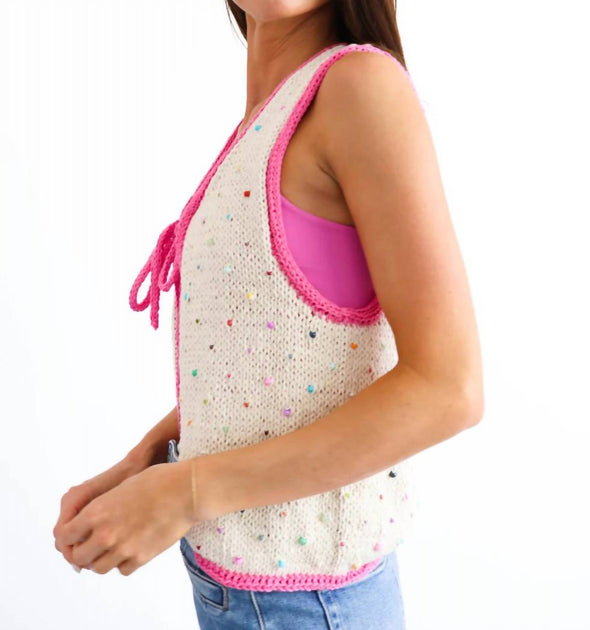 Vero Alfie Doll Vest White Medium 4