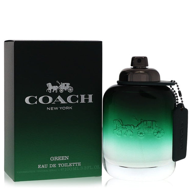 Coach Green Eau De Toilette Spray 3.3 oz Men Green 2