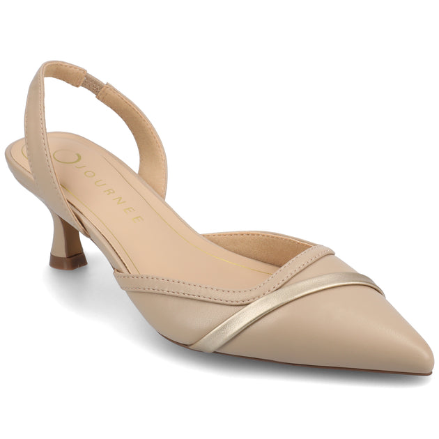 Journee Collection Nellia Pumps Beige US 6.5 2
