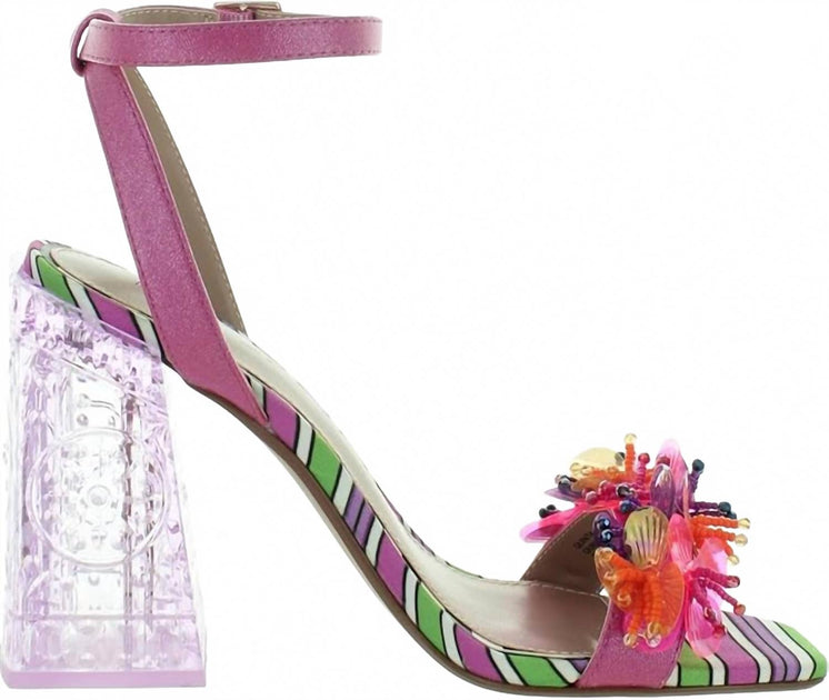Betsey Johnson Quinta Heeled Sandal Multi US 9 2