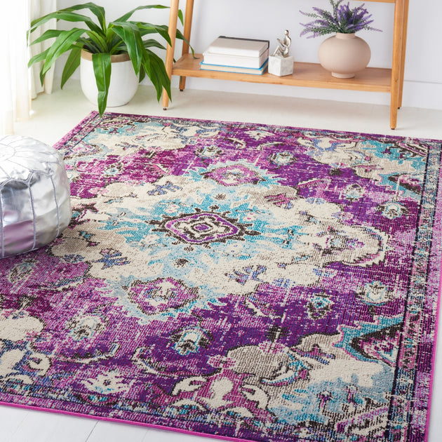Safavieh Madison MAD484 Area Rug Lavender/Light Blue 2
