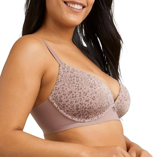 Maidenform One Fab Fit Wire-Free T-Shirt Bra Beige 32DD 4