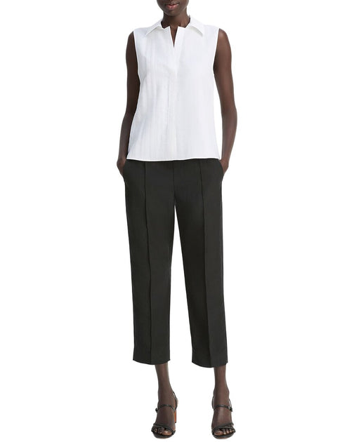 Vince Boxy Button Shirt White Small 4