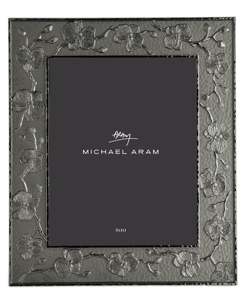 Michael Aram Cadre Sculpté Black Orchid 8x10 2