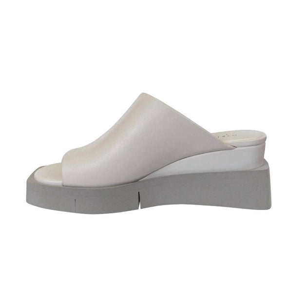 Naked Feet Infinity Platform Sandal White US 7.5 3