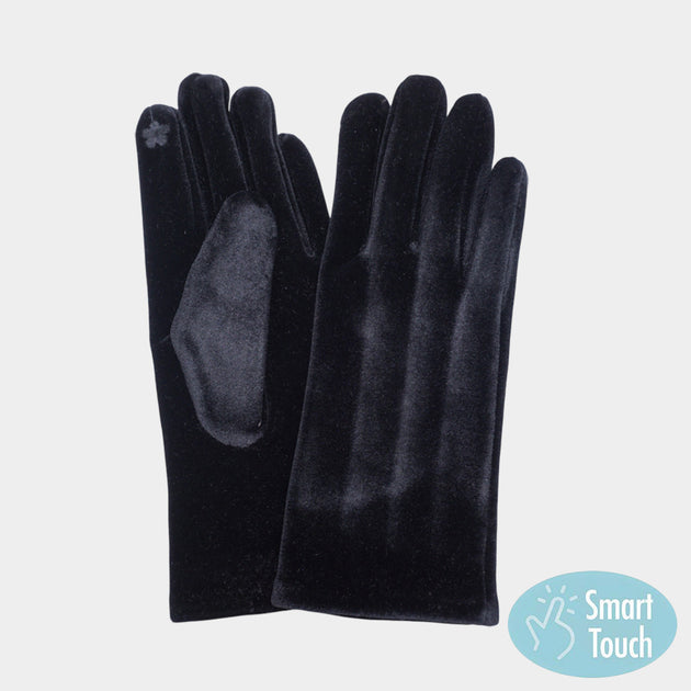 FASHNZFAB Smart Touch Gloves Pink One Size 3