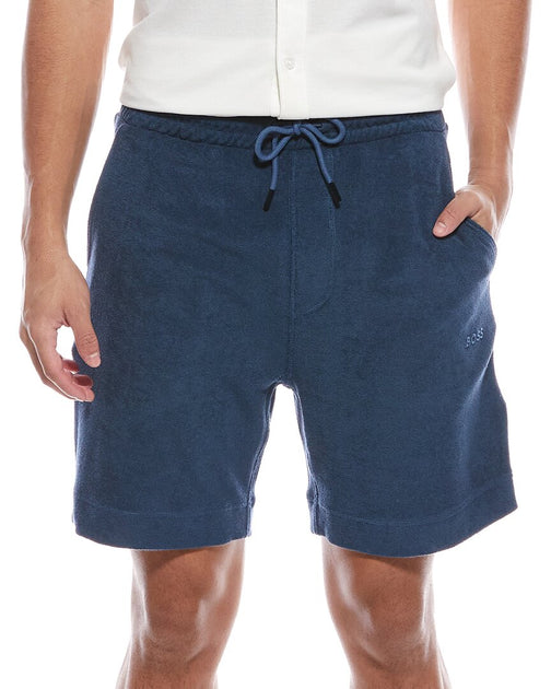 Hugo Boss Double Towel Terry Short Blue Small 2