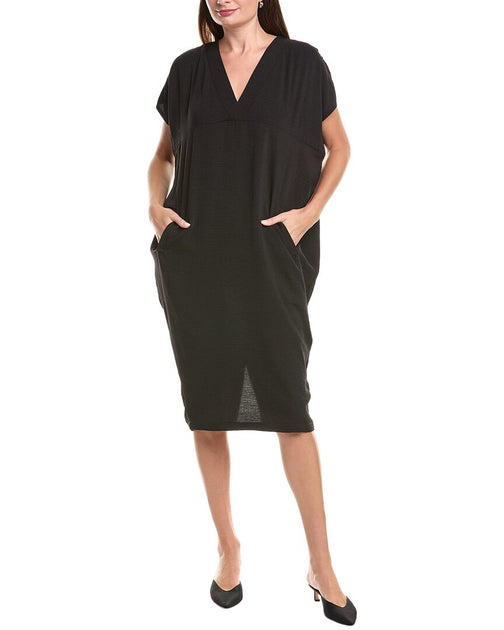 Joseph Ribkoff Kaftan Kleid Schwarz US 12 2