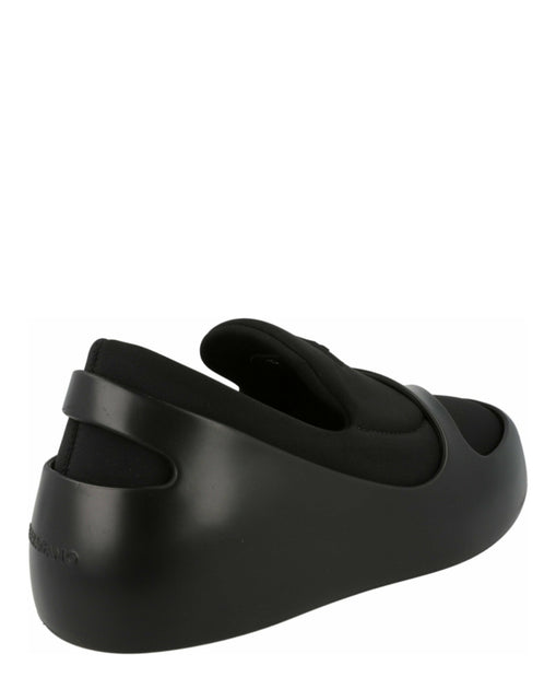 Salvatore Ferragamo Lunar Slip-On Sneakers Black US 13 4