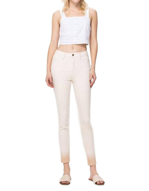 Flying Monkey Oliver Ombre Skinny Jeans Beige 26 2