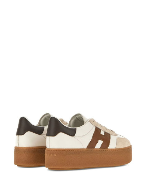 スニーカー Hogan Beige Sneakers With Chunky Platform Sole Hogan - HOGAN COOL BEIGE Sneakers on labotte