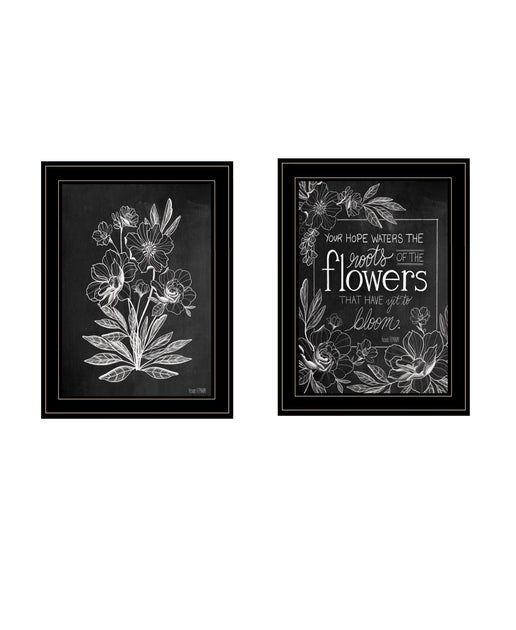 Hivvago Lot de deux fleurs vintage 6