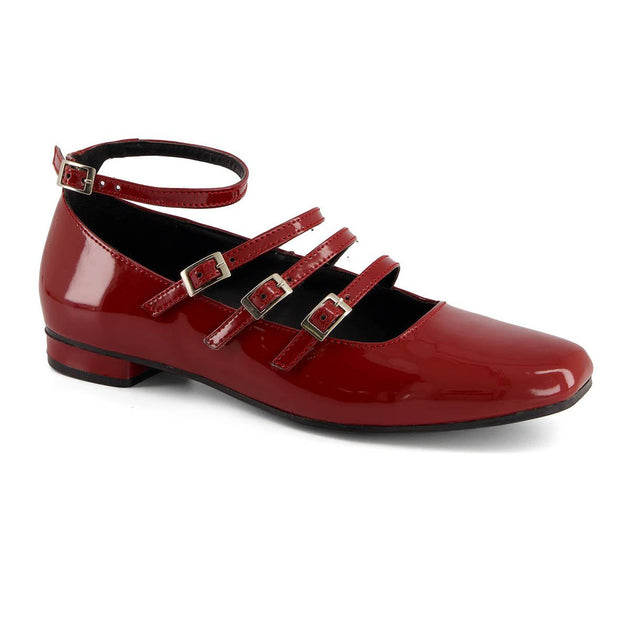 Andrea Straps and Buckles Ballerina Black US 6 2