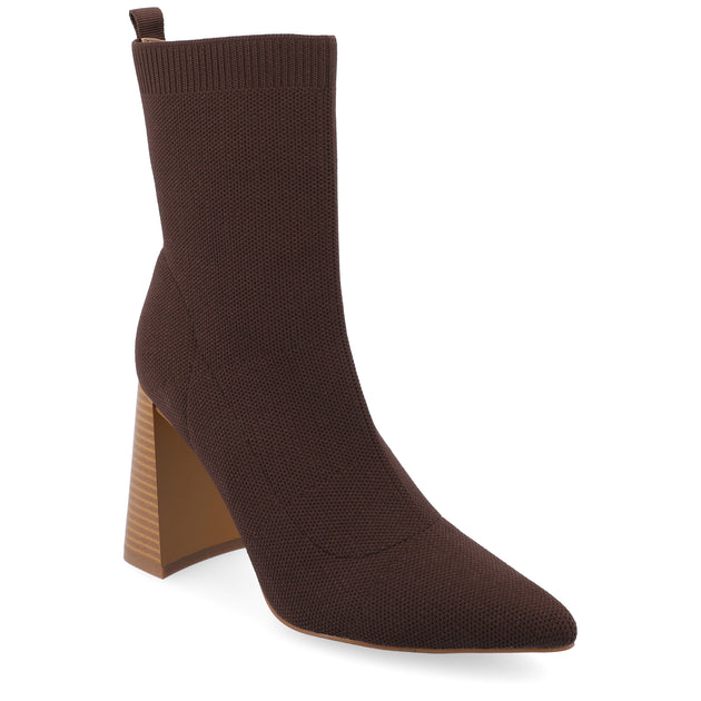 Journee Collection Noralinn Booties Black US 5.5 2