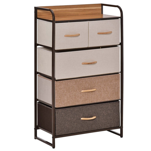 Commode en tissu Streamdale à 5 tiroirs 2