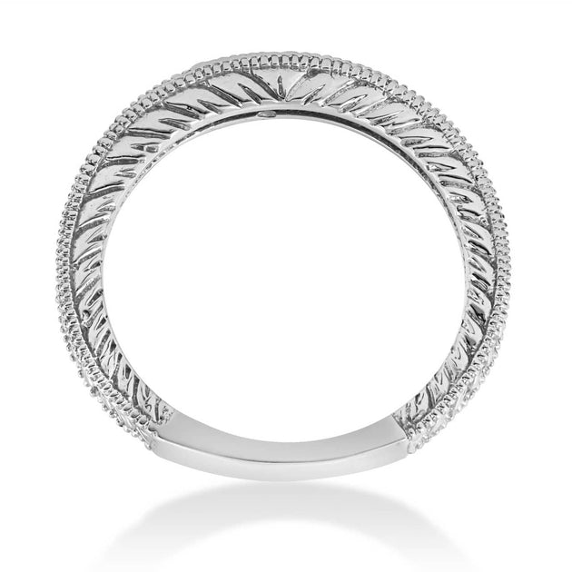 Pompeii3 1/6ct Black Diamond Anniversary Ring Multi US 6 3