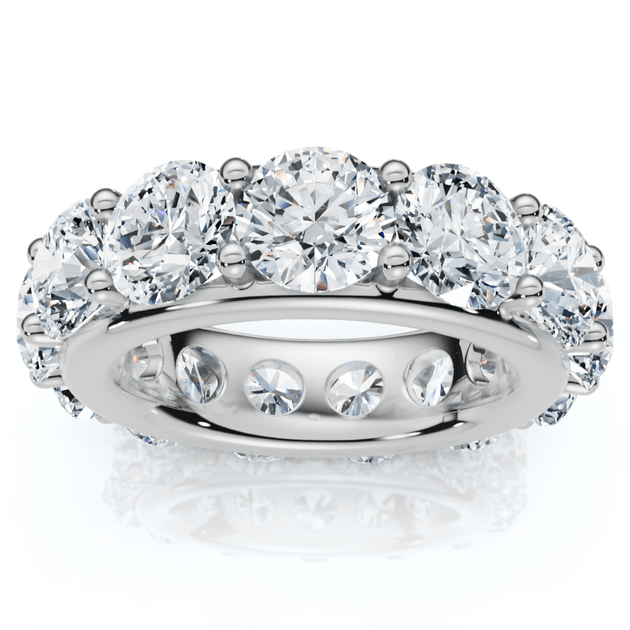 Pompeii3 13Ct Diamond Eternity Ring US 9 2