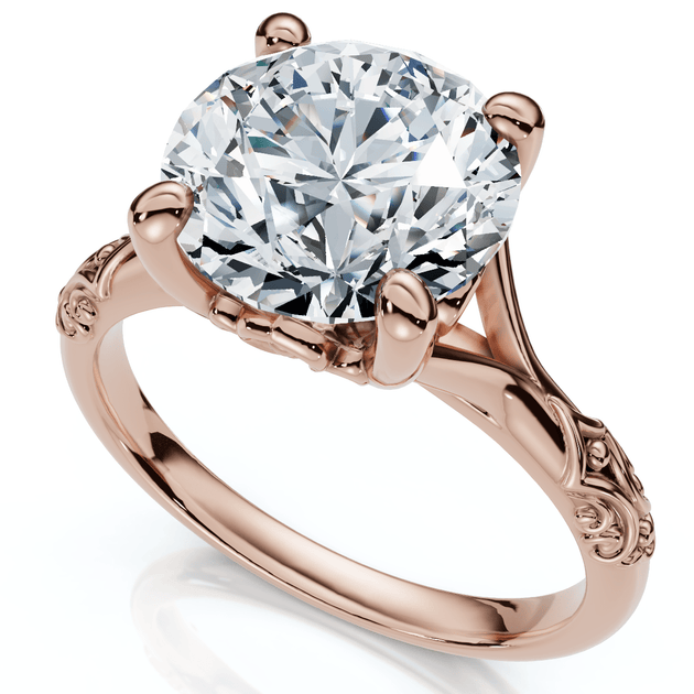 Pompeii3 Kimberly Diamond Engagement Ring Silver US 8 2