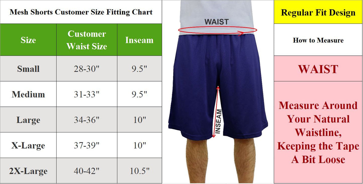 Harvic International Men's Active Mesh Shorts Multi XXLarge 7