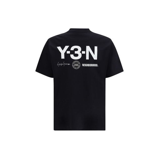Y-3 Cotton T-Shirt Black XLarge 3