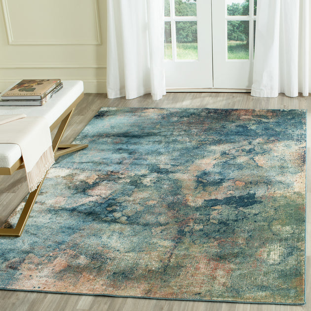 Safavieh Constellation CNV765 Area Rug Light Blue / Multi 2