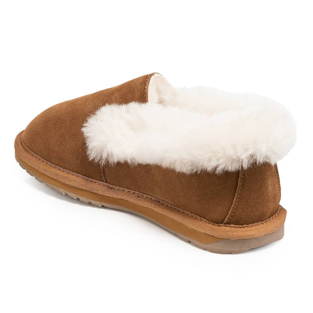 EMU Australia Blanche Cuff Slipper Brown US 9 4
