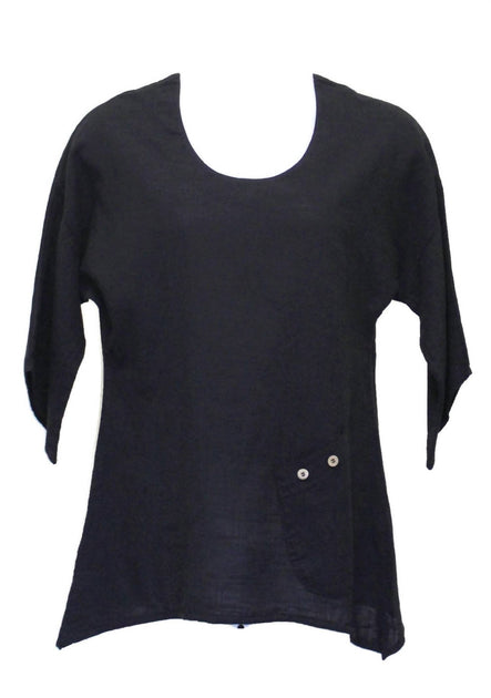 Jess & Jane Eve Tunic Top Blue 3X 2