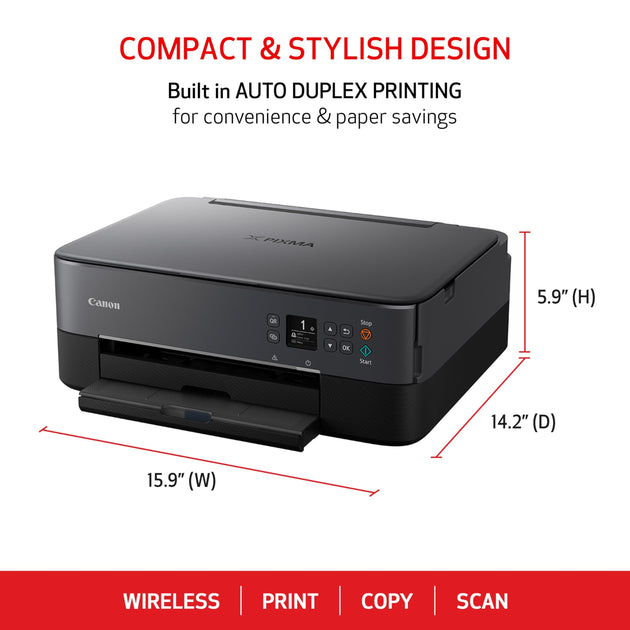 Canon PIXMA TS6420a Wireless Inkjet Printer Black 3