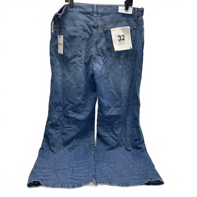 Jean Palazzo Femme RE/DONE Bleu 32 3