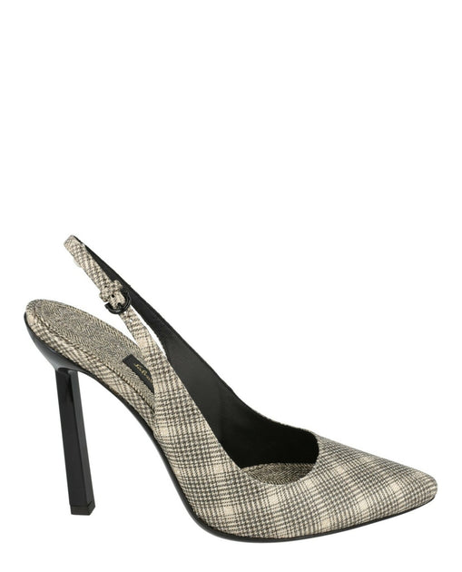 Salvatore Ferragamo Jessie X5 Slingback Pumps Grey US 10 2