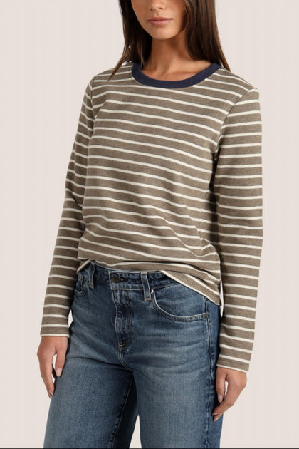 Dylan Charlie Crewneck Sweatshirt Grey XSmall 3