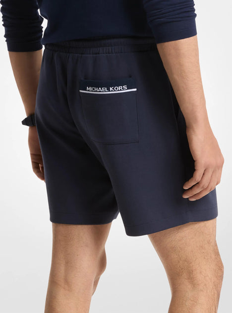 Michael Kors Logo Pocket Cotton Blend Shorts Black Medium 3