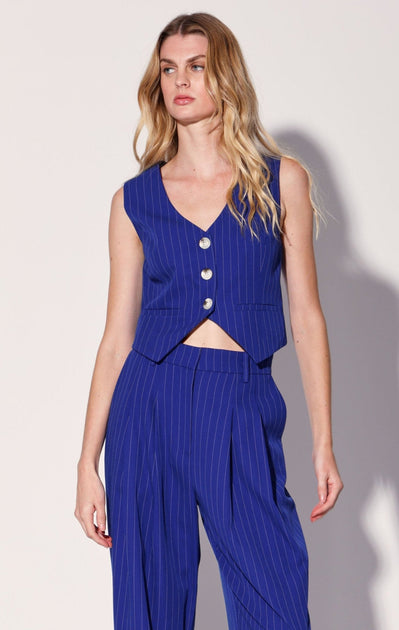 Walter Baker Luanna Vest Blue Large 2