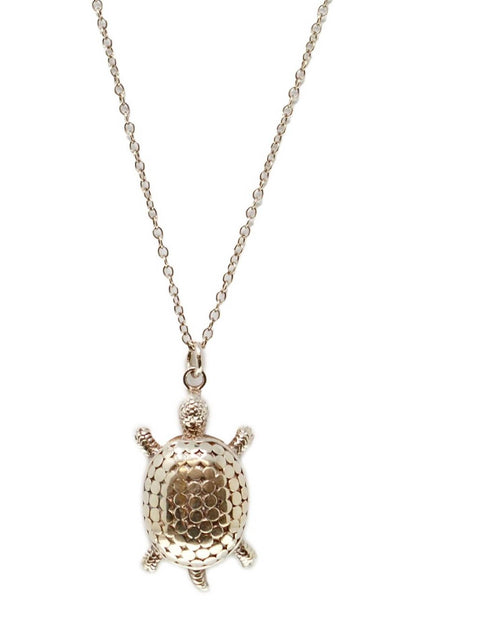Anna Beck Small Turtle Necklace Gold One Size 3