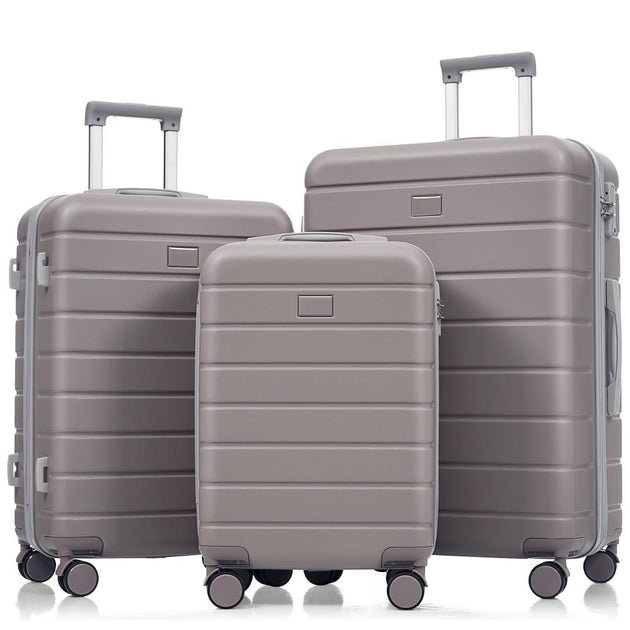 BreeBe ABS Reisegepäck-Set, 3-teilig Grün 6