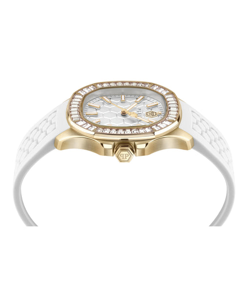 Philipp Plein $pectre Lady Crystal Watch Gold 3