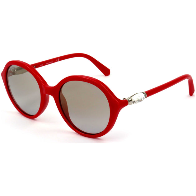 Swarovski SK-0228-66C Sunglasses Red 4