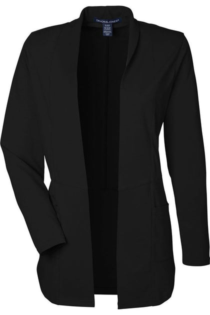 Devon & Jones Raleigh Stretch Cardigan Black XLarge 2