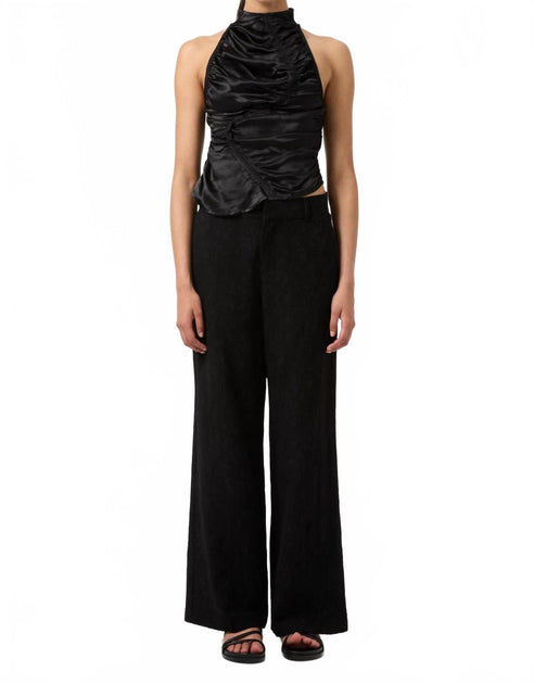 Third Form Elemental Ruched Top Black Large 2