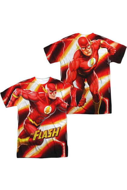 Gildan Justice League Speed Bolt Kurzarm Crew Shirt Multi XL 2
