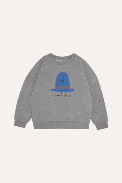 The Campamento Blue Hat Sweatshirt Grey 12-18 Months 3
