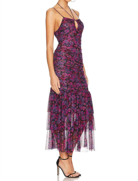Misa Los Angeles Nicola Dress Pink Medium 3
