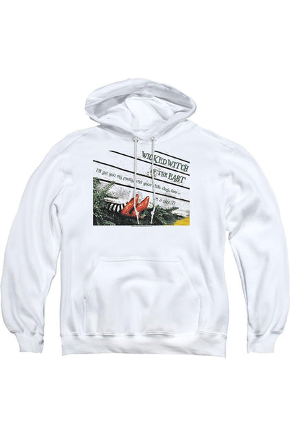 Gildan Wizard Of Oz Hooded Sweatshirt White Large 2