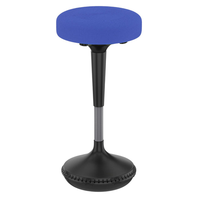 Hivvago Adjustable Height Swivel Office Chair Blue/Black 3