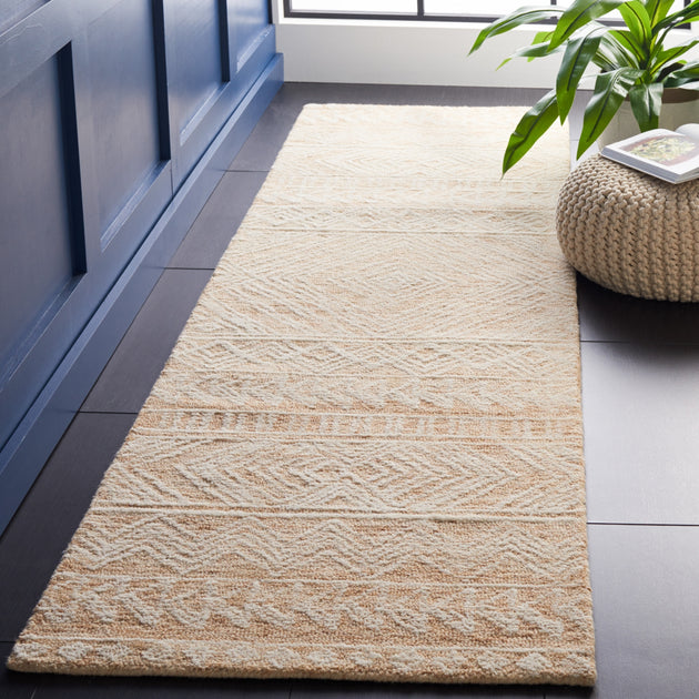 Safavieh Metro Hand-Tufted Area Rug Gold/Ivory 3