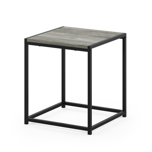 Furinno Camnus End Table French Oak Grey 2