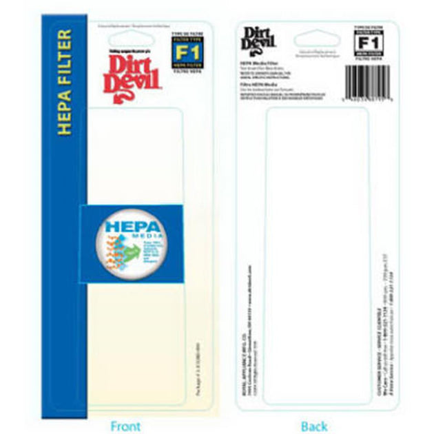 Dirt Devil 3JCO280-000 Dust Cup Upright Filter 2