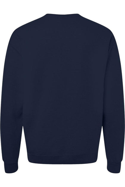 JERZEES Ultimate CVC Crewneck Sweatshirt Blue XLarge 3