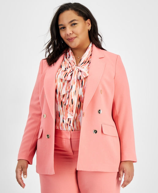 Bar Iii FTS1214 Blazer Jacket Pink XXXLarge 3